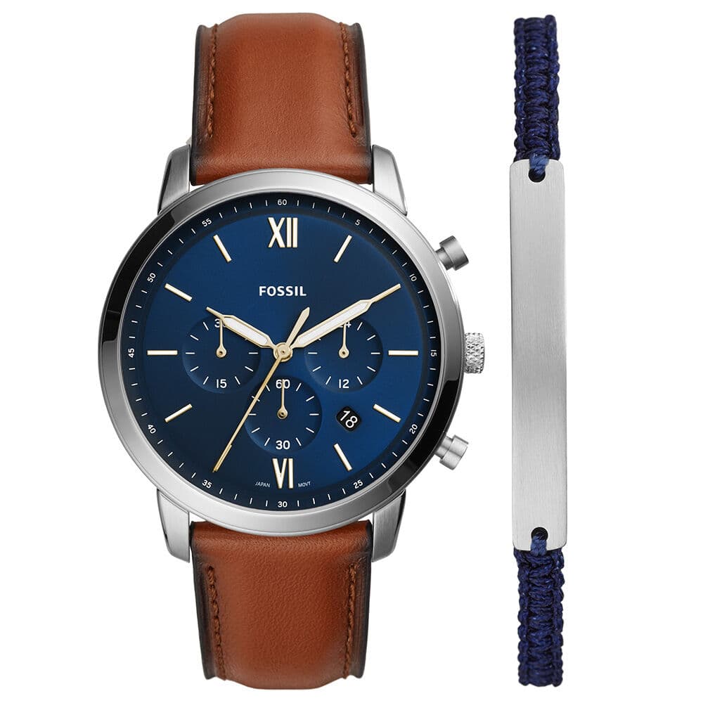 Fossil Машки Часовник FFS5708SET