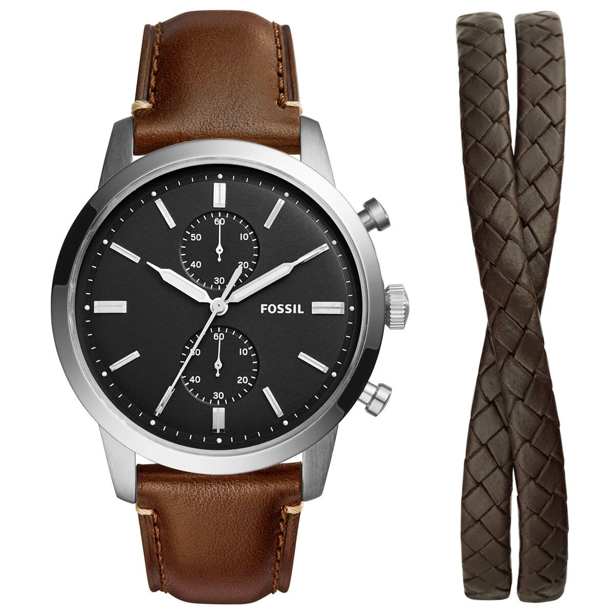 Fossil Машки Часовник FFS5967SET